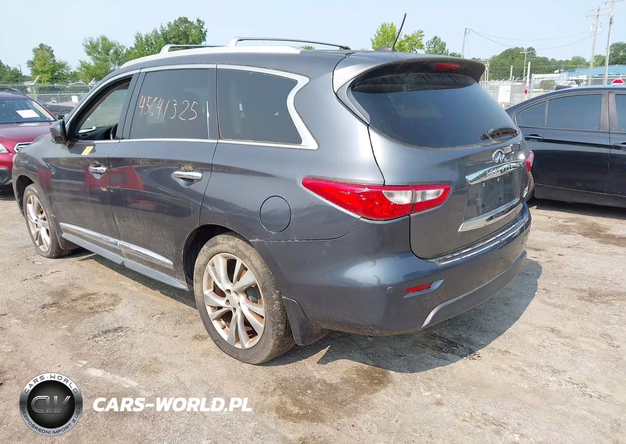 2013 Infiniti Jx35 VIN:5N1AL0MM2DC347077 - 3