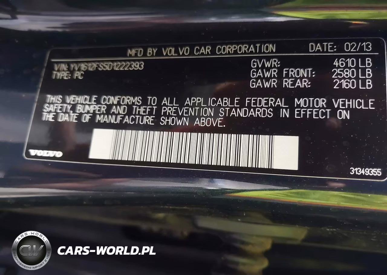2013 Volvo S60 T5 Platinum VIN:YV1612FS5D1222393 - 9
