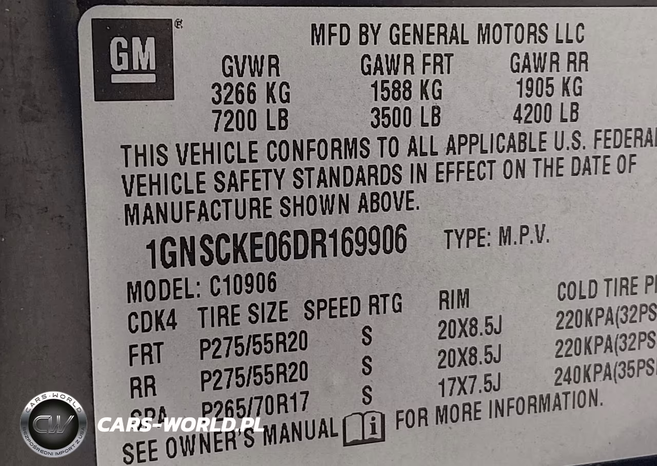 2013 Chevrolet Suburban Ltz VIN:1GNSCKE06DR169906 - 9