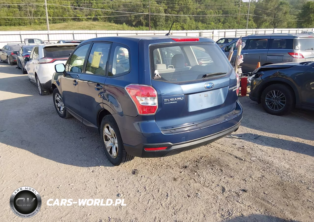 2014 Subaru Forester 2.5I VIN:JF2SJAAC2EH477706 - 3