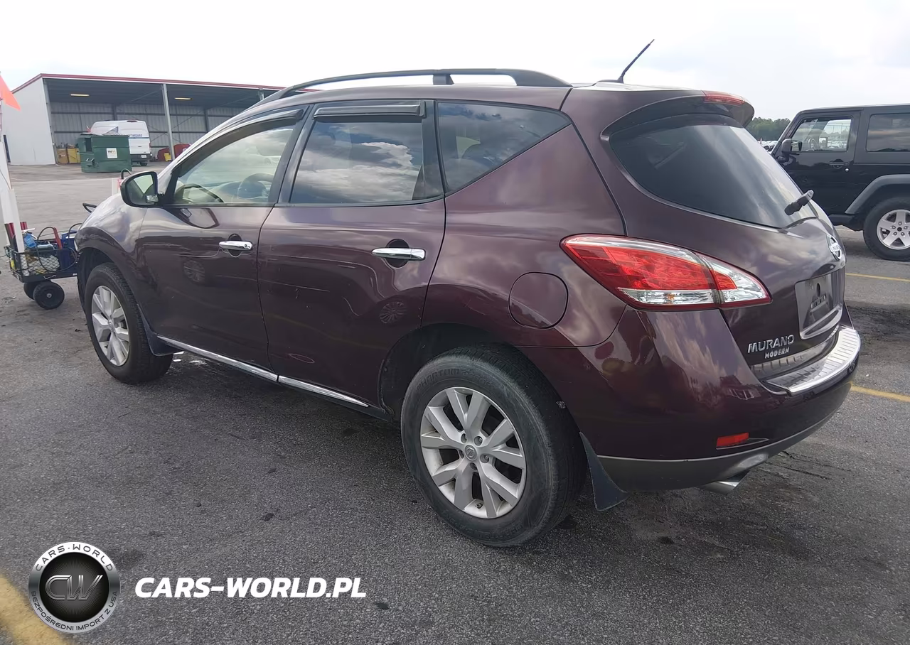 2013 Nissan Murano Sl VIN:JN8AZ1MU2DW203444 - 3