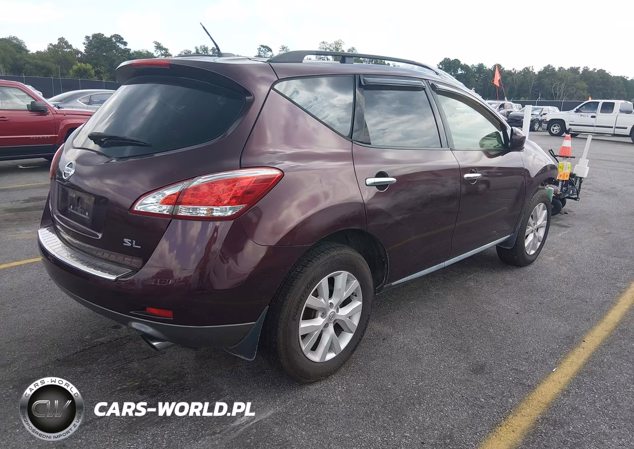 2013 Nissan Murano Sl VIN:JN8AZ1MU2DW203444 - 4