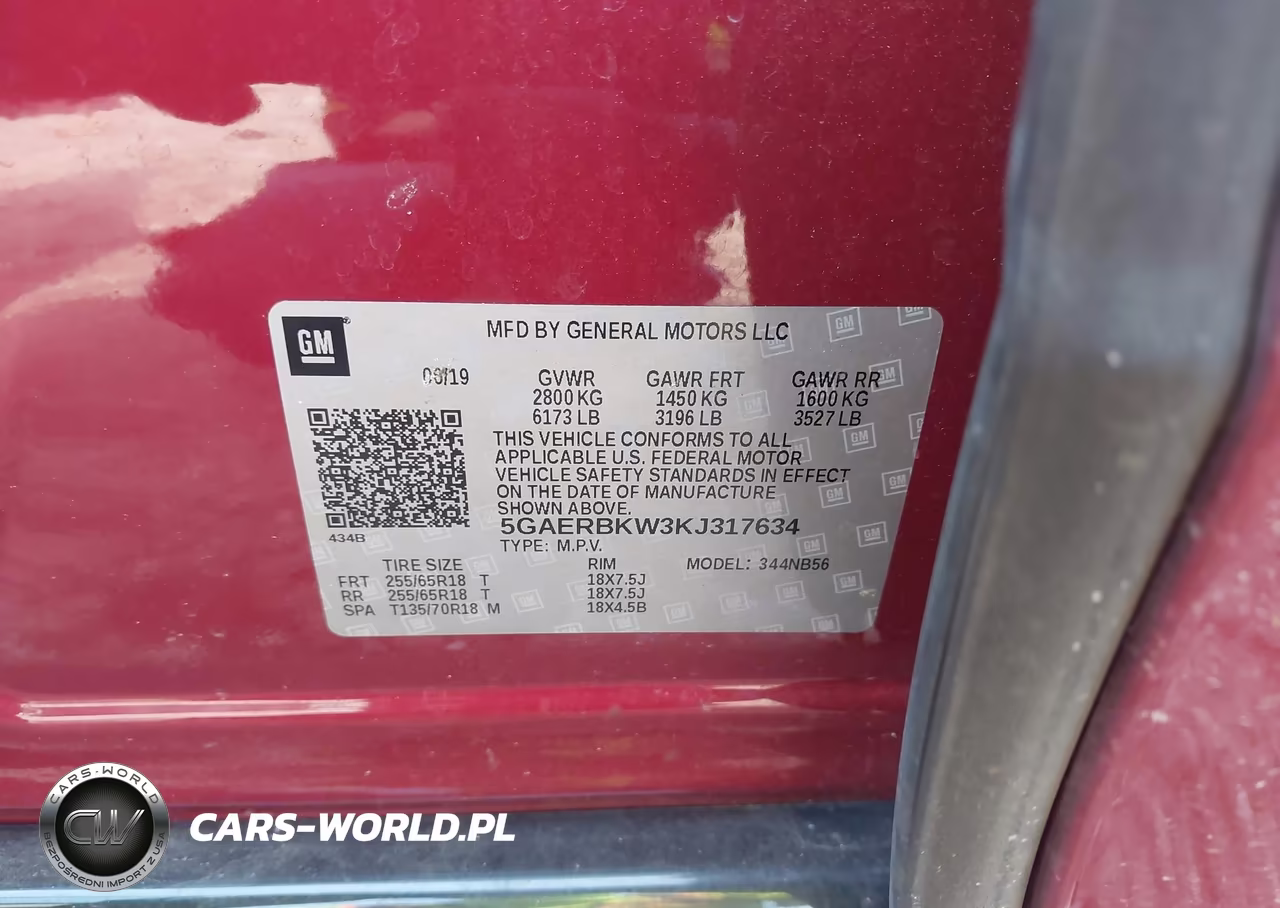 2019 Buick Enclave Fwd Essence VIN:5GAERBKW3KJ317634 - 9