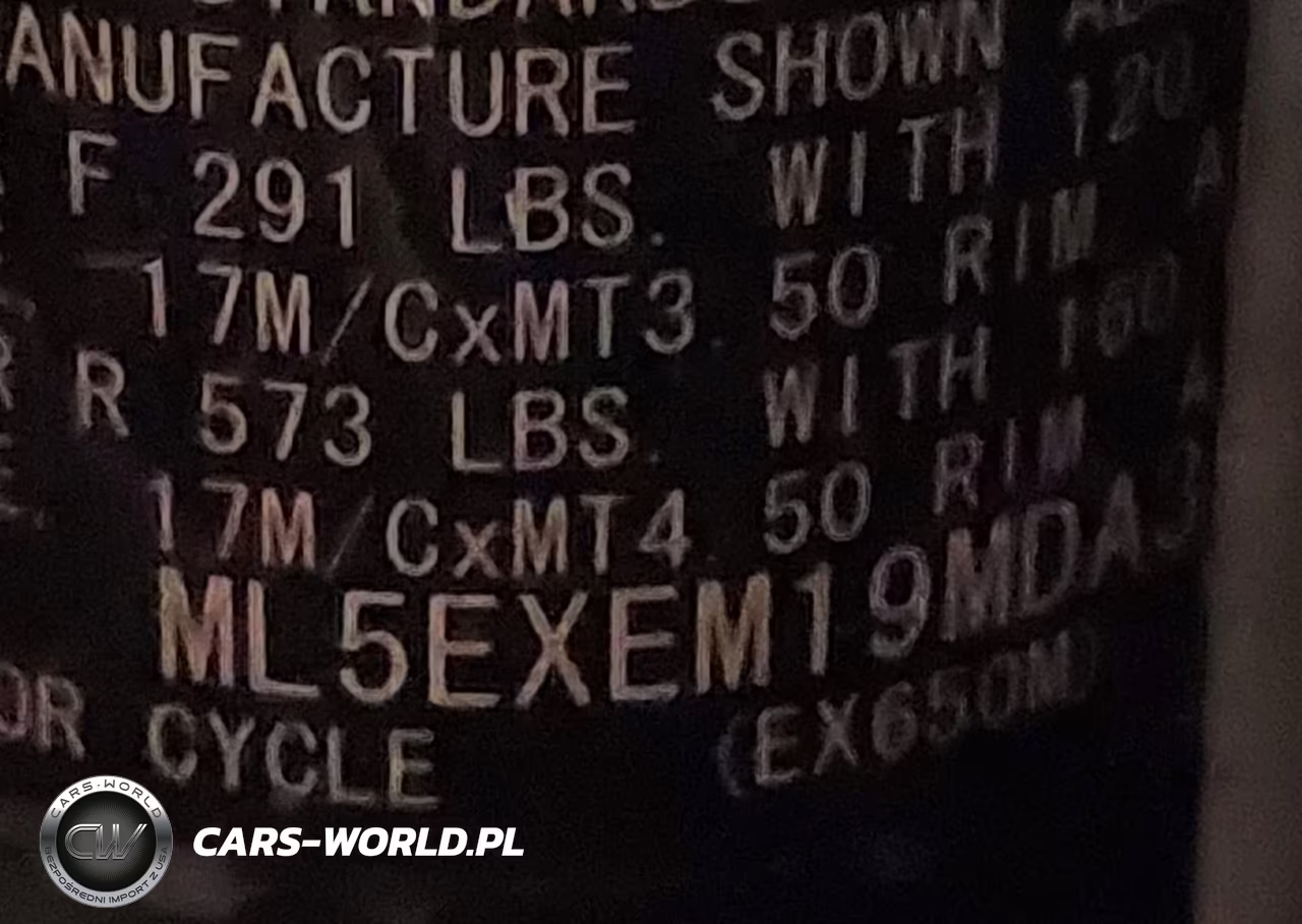 2021 Kawasaki Ex650 M VIN:ML5EXEM19MDA35939 - 10