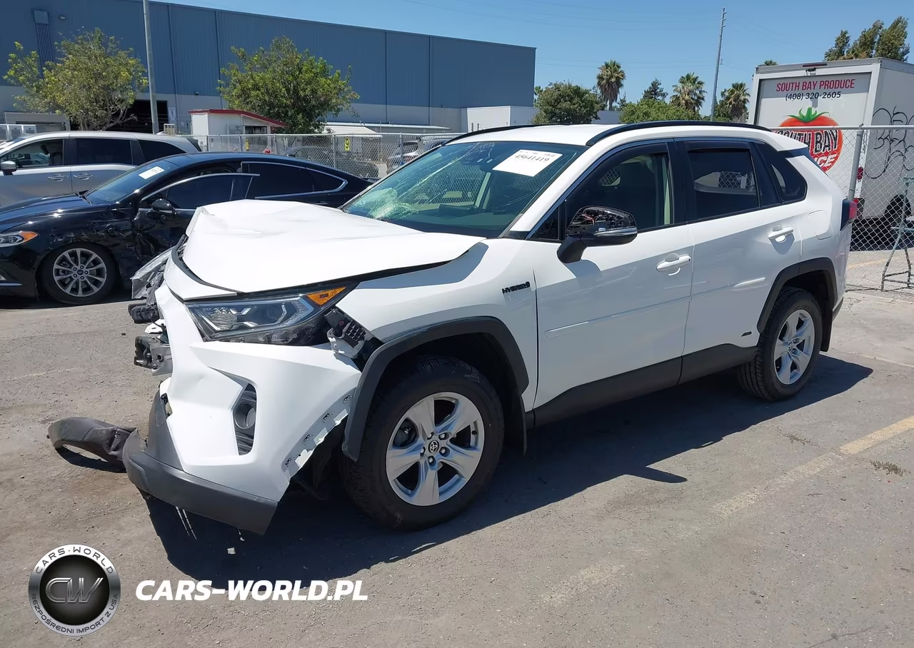 2020 Toyota Rav4 Hybrid Xle VIN:JTMRWRFV6LD549888 - 2