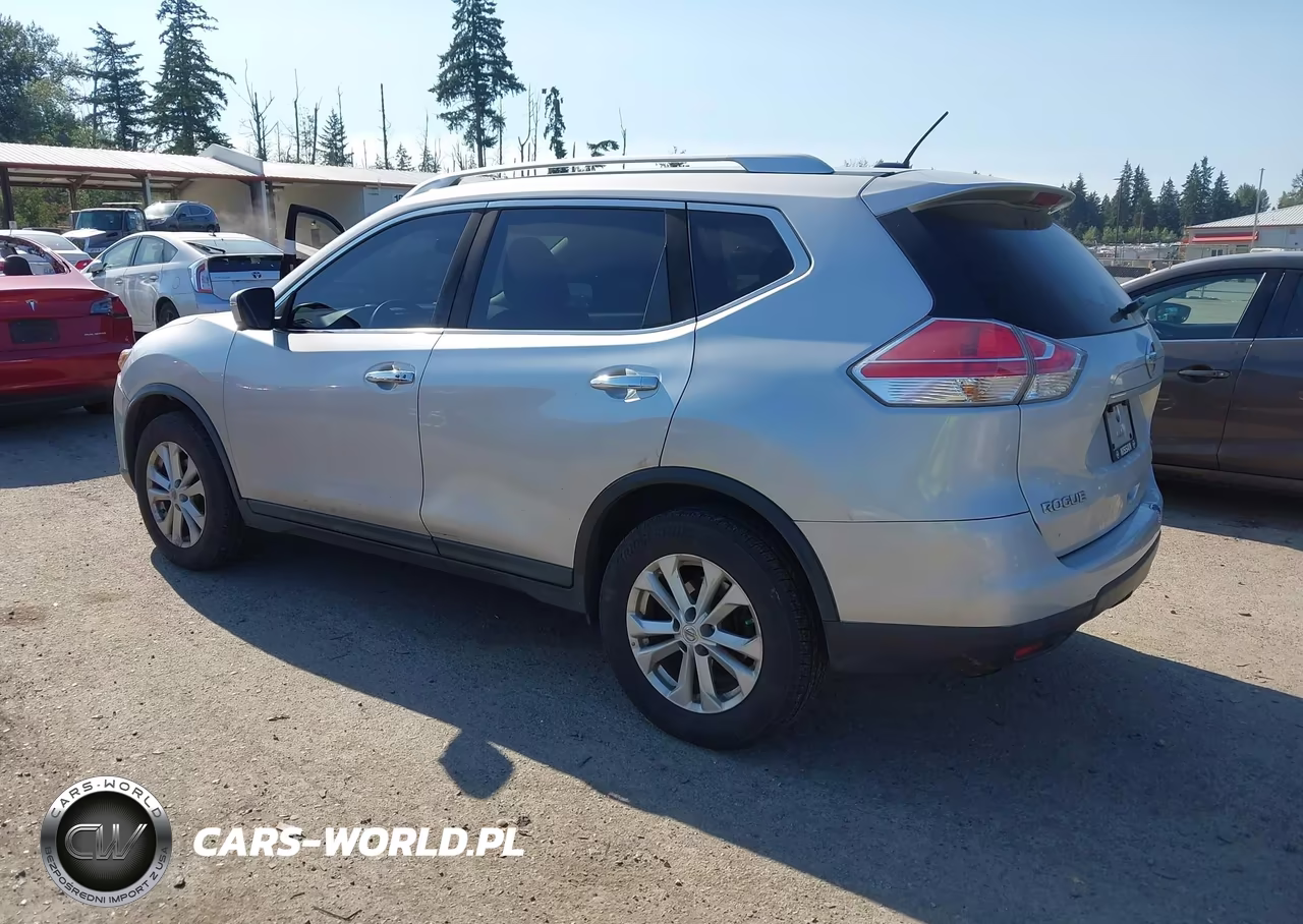 2016 Nissan Rogue S-Sl-Sv VIN:KNMAT2MV6GP644567 - 3