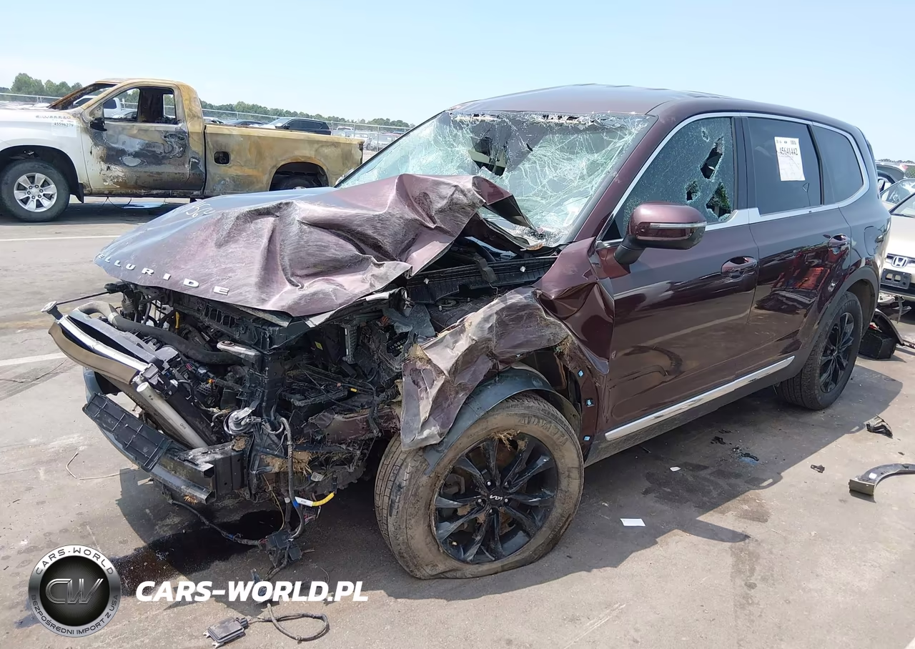 2022 Kia Telluride Lx VIN:5XYP2DHC4NG238515 - 2