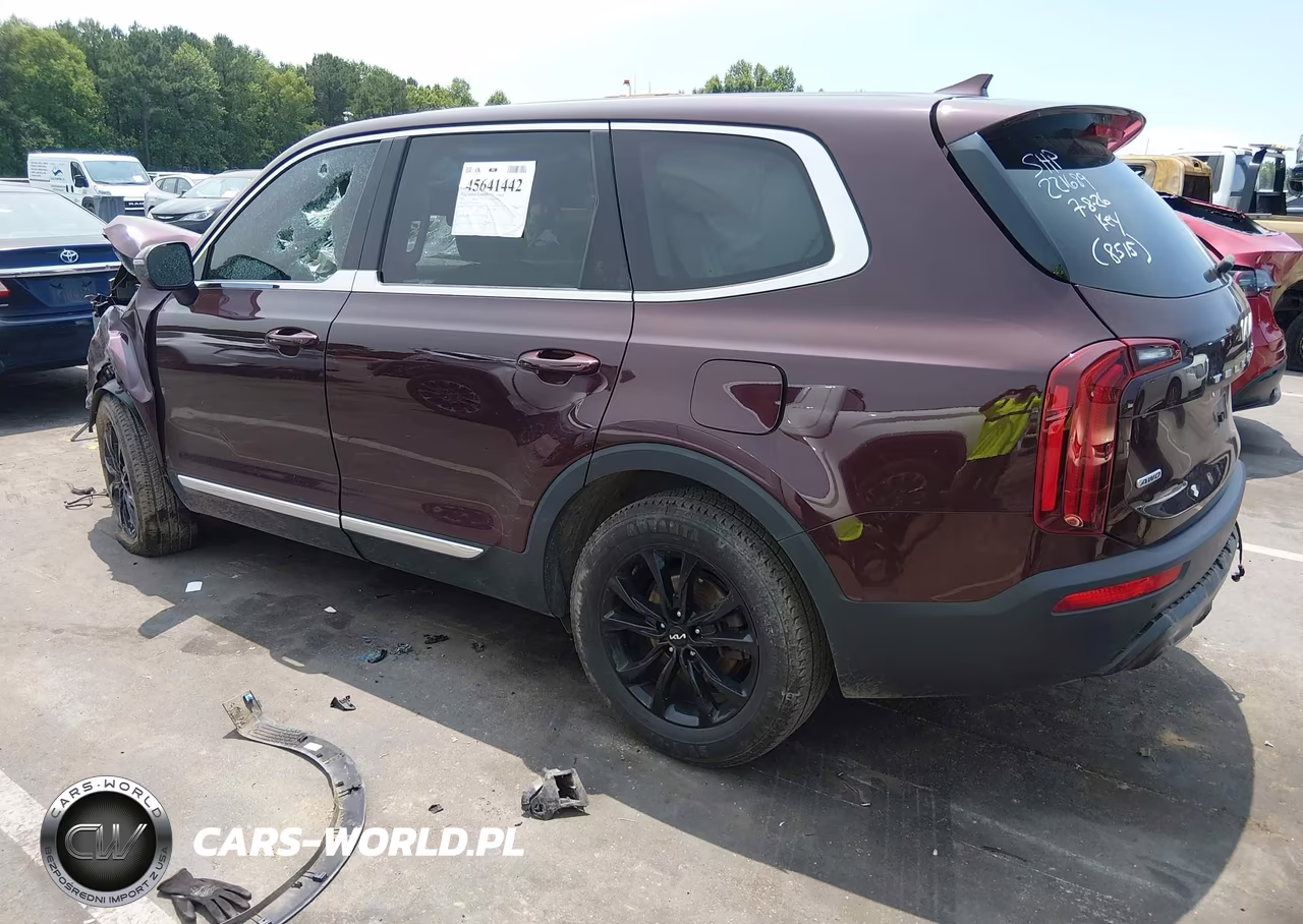2022 Kia Telluride Lx VIN:5XYP2DHC4NG238515 - 3