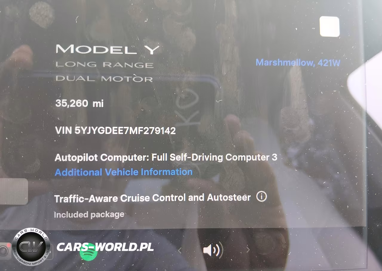 2021 Tesla Model Y Long Range Dual Motor All-Wheel Drive VIN:5YJYGDEE7MF279142 - 15