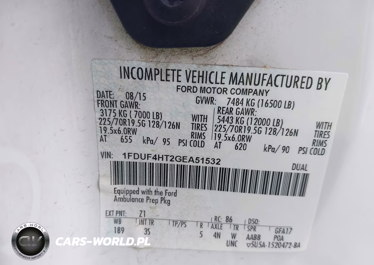 2016 Ford F-450 Chassis Xlt VIN:1FDUF4HT2GEA51532 - 9
