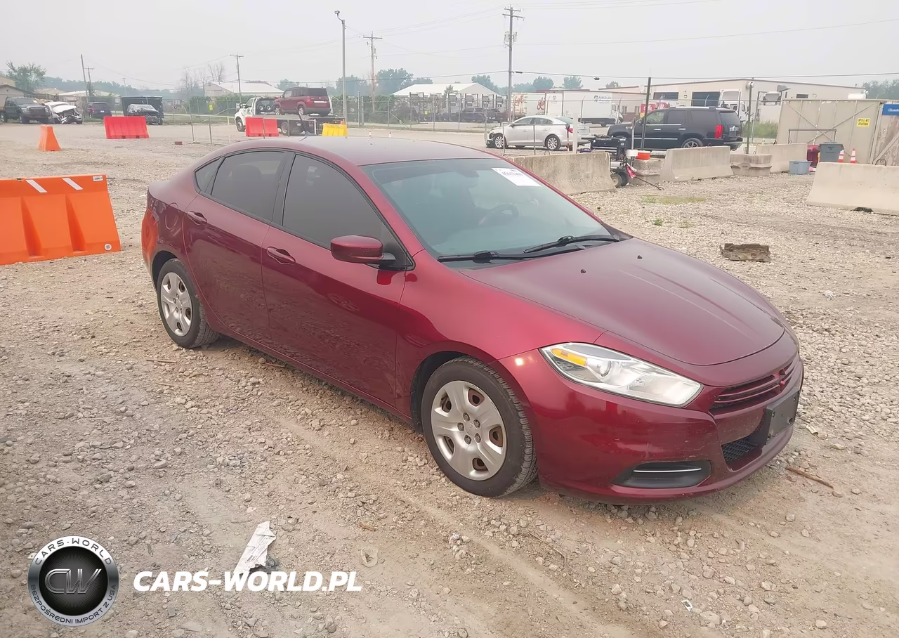 2015 Dodge Dart Se VIN:1C3CDFAA4FD276022 - 1