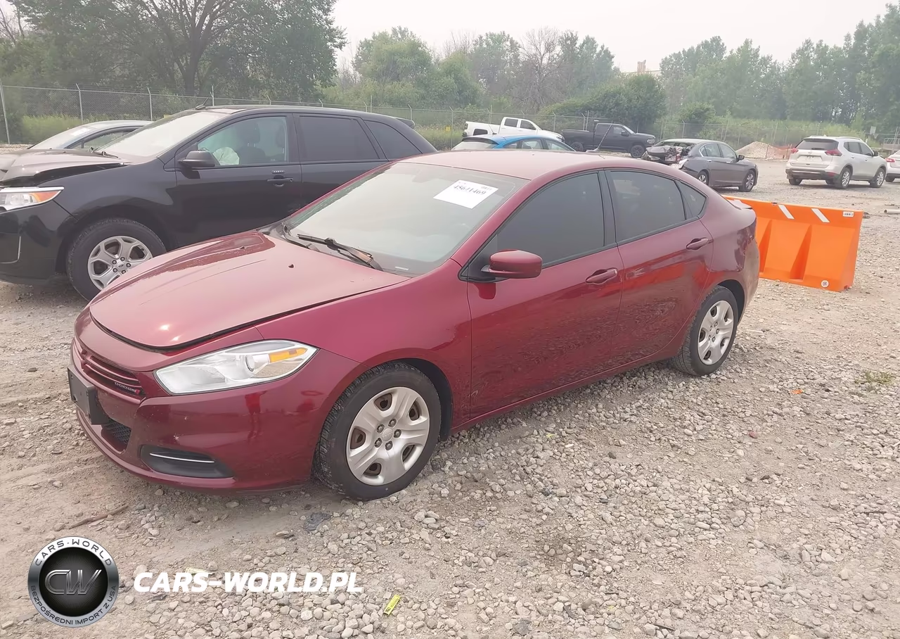 2015 Dodge Dart Se VIN:1C3CDFAA4FD276022 - 2