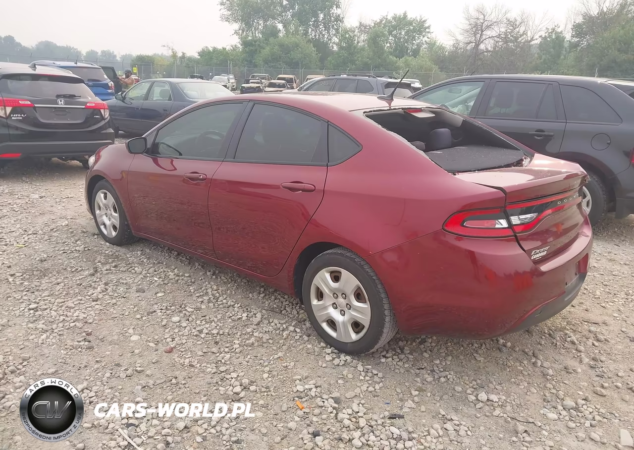 2015 Dodge Dart Se VIN:1C3CDFAA4FD276022 - 3