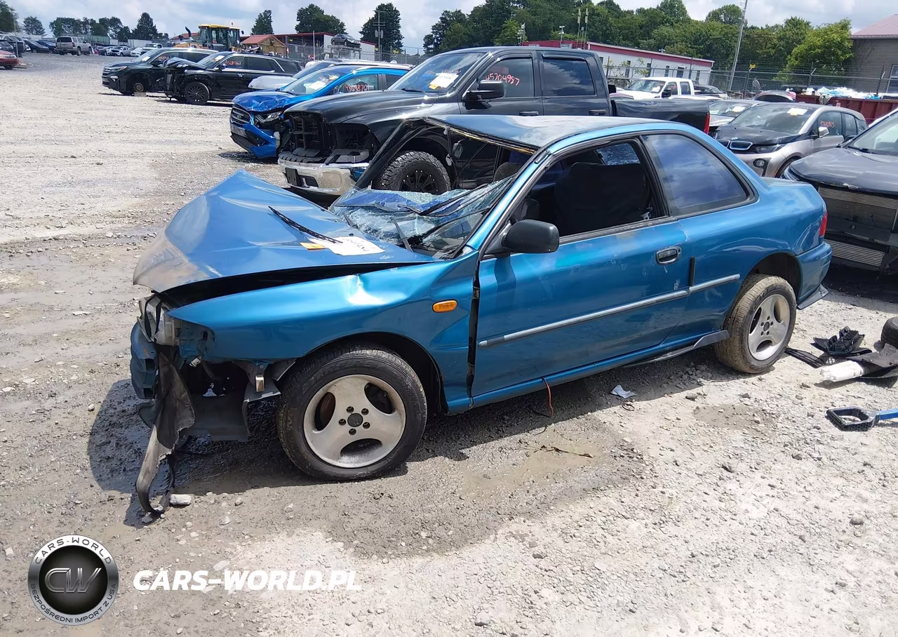 1997 Subaru Impreza Brighton VIN:JF1GM2255VG401166 - 2