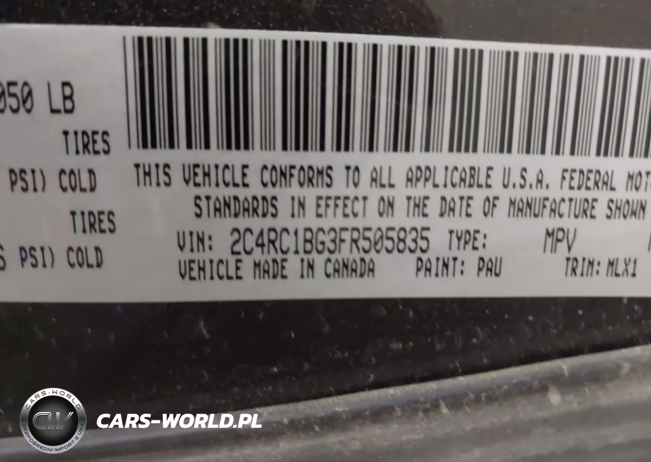 2015 Chrysler Town & Country Touring VIN:2C4RC1BG3FR505835 - 9