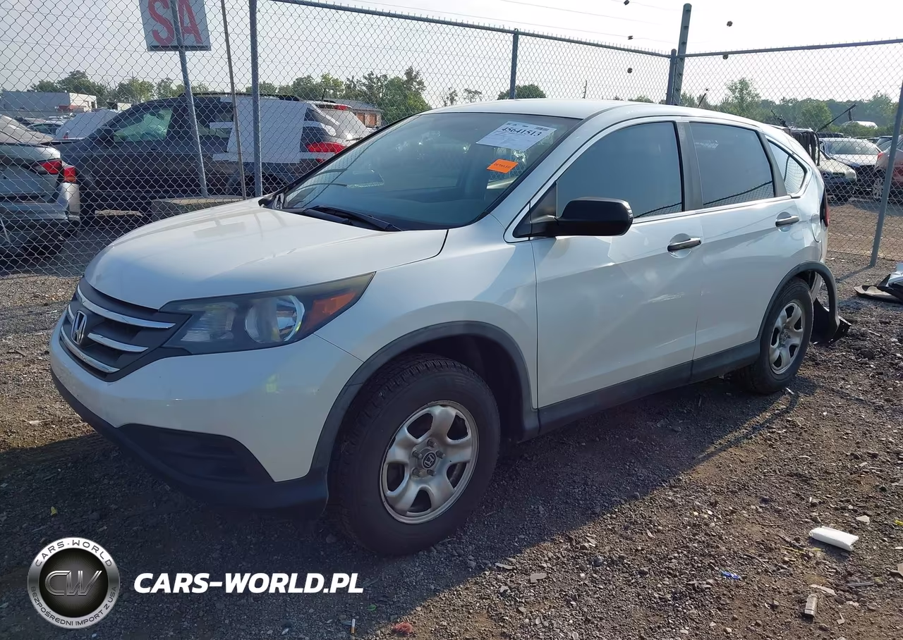 2014 Honda Cr-V Lx VIN:5J6RM3H37EL013355 - 2