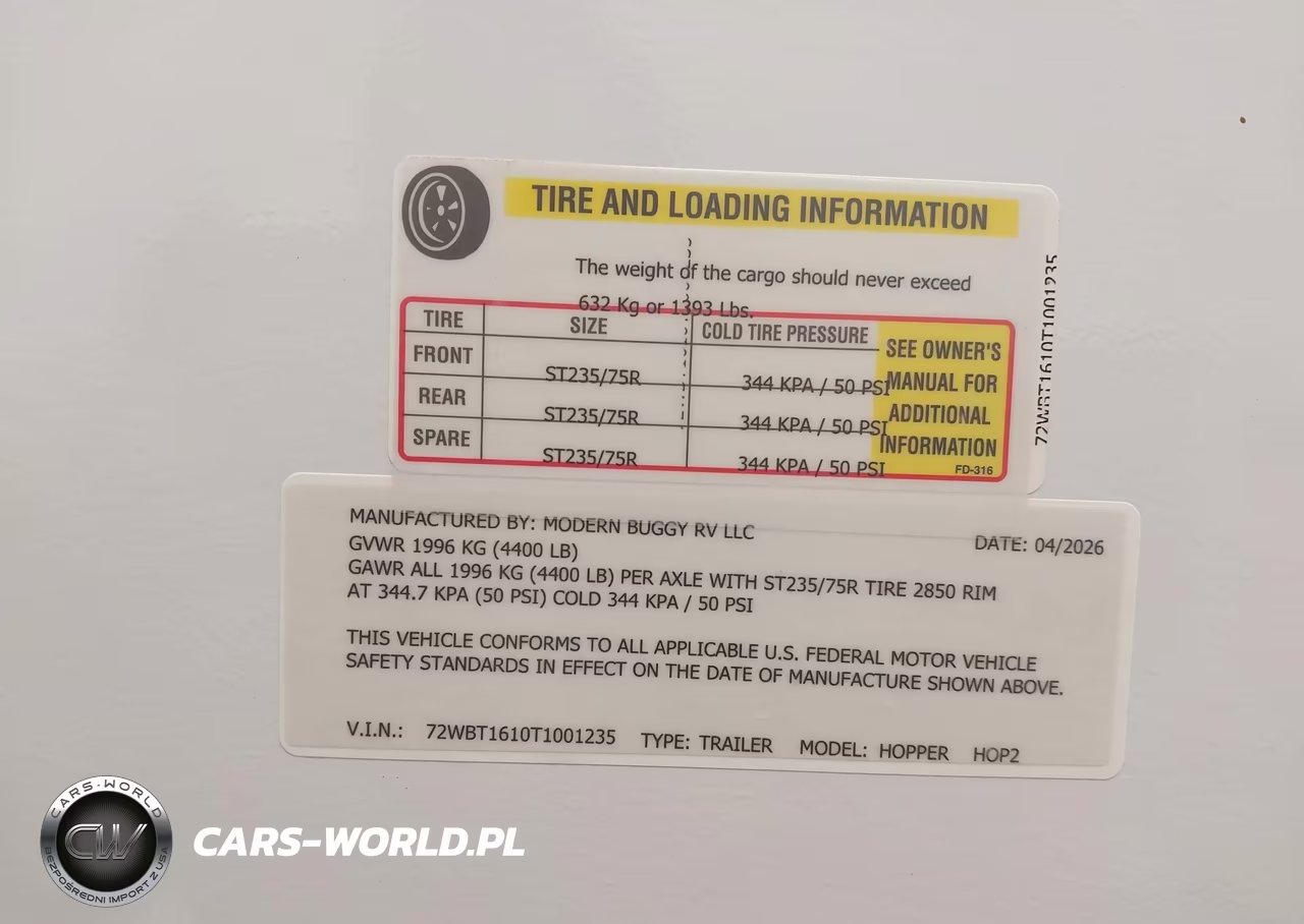 2026 Modern Buggy Buggy VIN:72WBT1610T1001235 - 9