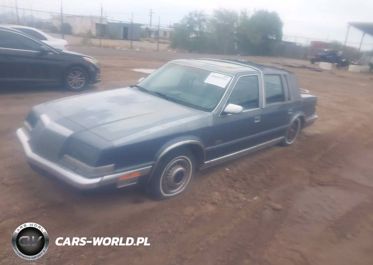 1991 Chrysler Imperial VIN:1C3XY56R7MD172586 - 2
