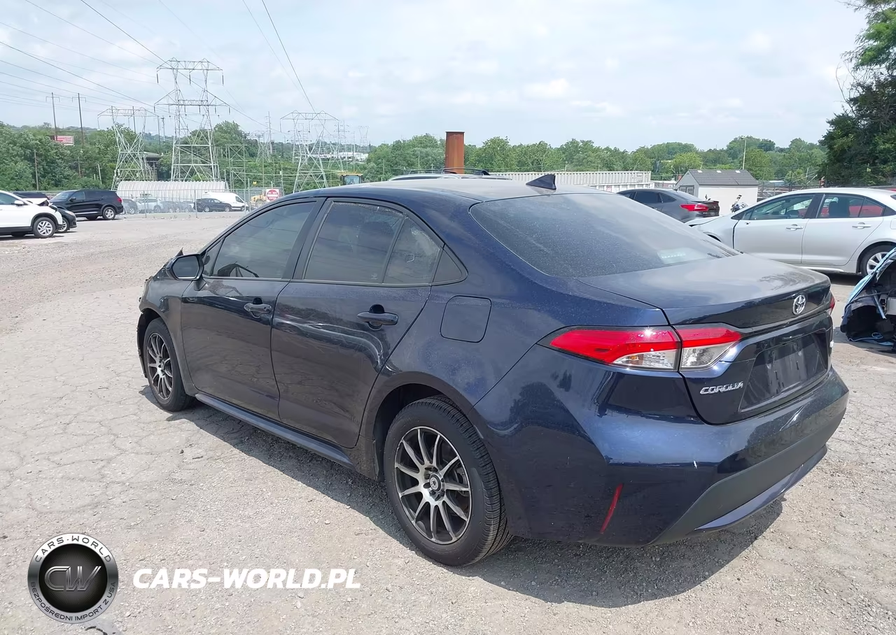 2022 Toyota Corolla Le VIN:5YFEPMAE3NP336872 - 3