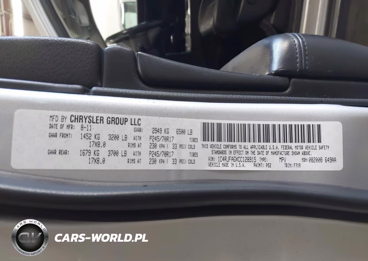 2012 Jeep Grand Cherokee Laredo VIN:1C4RJFAGXCC128915 - 9