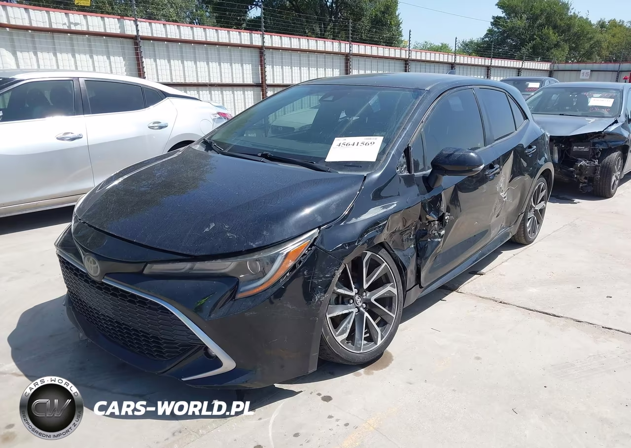 2020 Toyota Corolla Xse VIN:JTNA4RBEXL3084445 - 2
