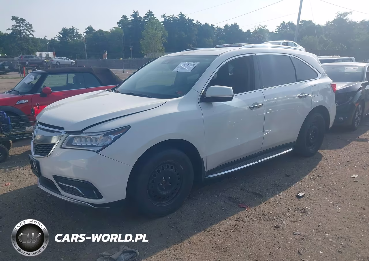 2016 Acura Mdx Technology Entertainment Packages-Technology, Entertainment Acurawatch Plus Packages VIN:5FRYD4H68GB033474 - 2