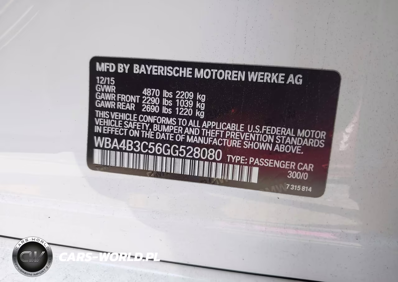 2016 BMW 435I Gran Coupe xDrive VIN:WBA4B3C56GG528080 - 9