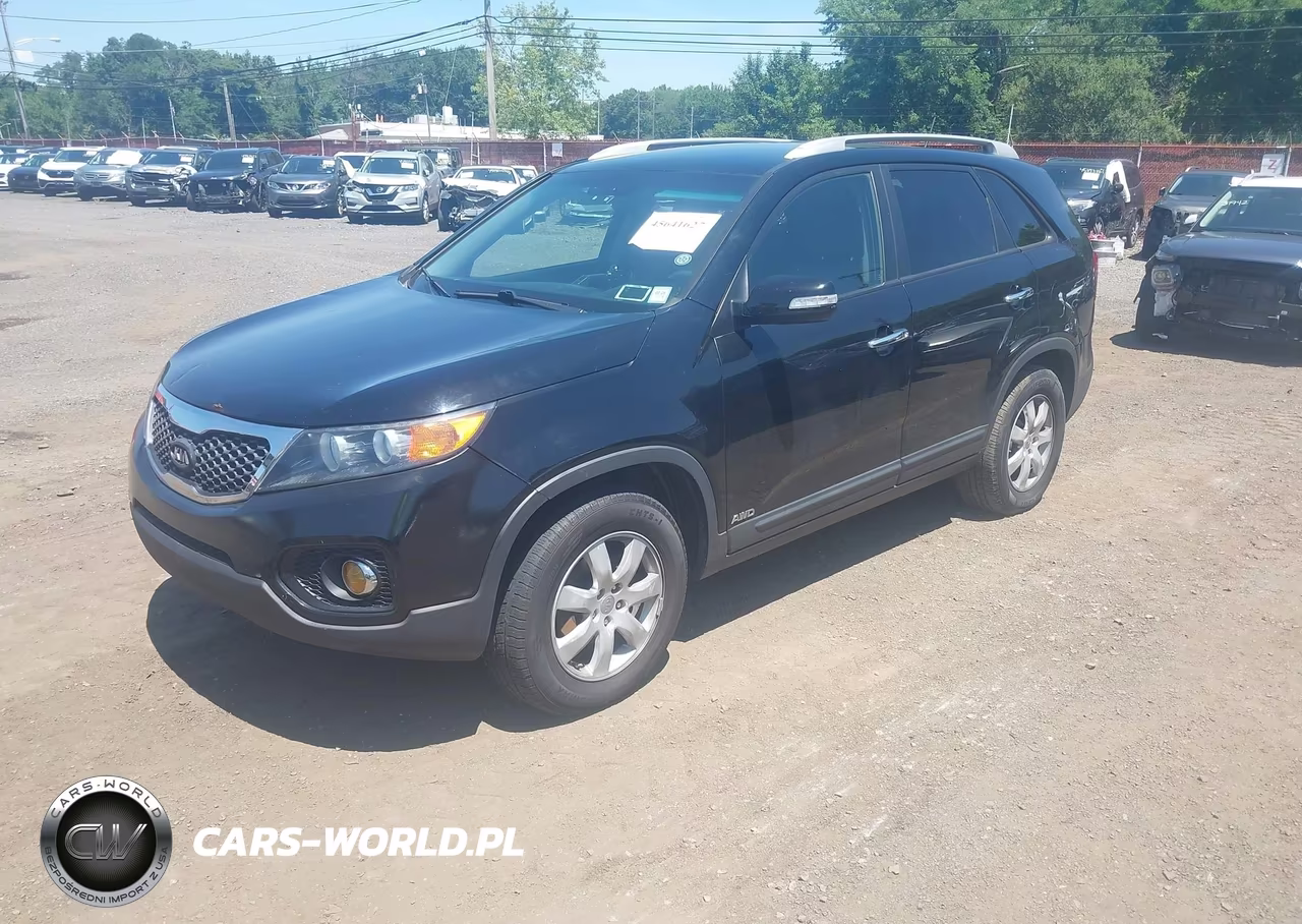 2013 Kia Sorento Lx V6 VIN:5XYKTDA23DG327600 - 2