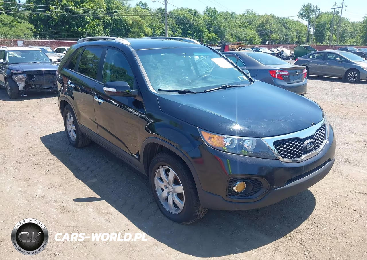 2013 Kia Sorento Lx V6 VIN:5XYKTDA23DG327600 - 6