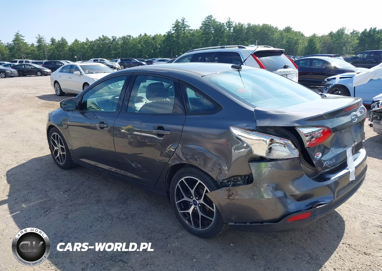 2018 Ford Focus Se VIN:1FADP3F24JL298145 - 3