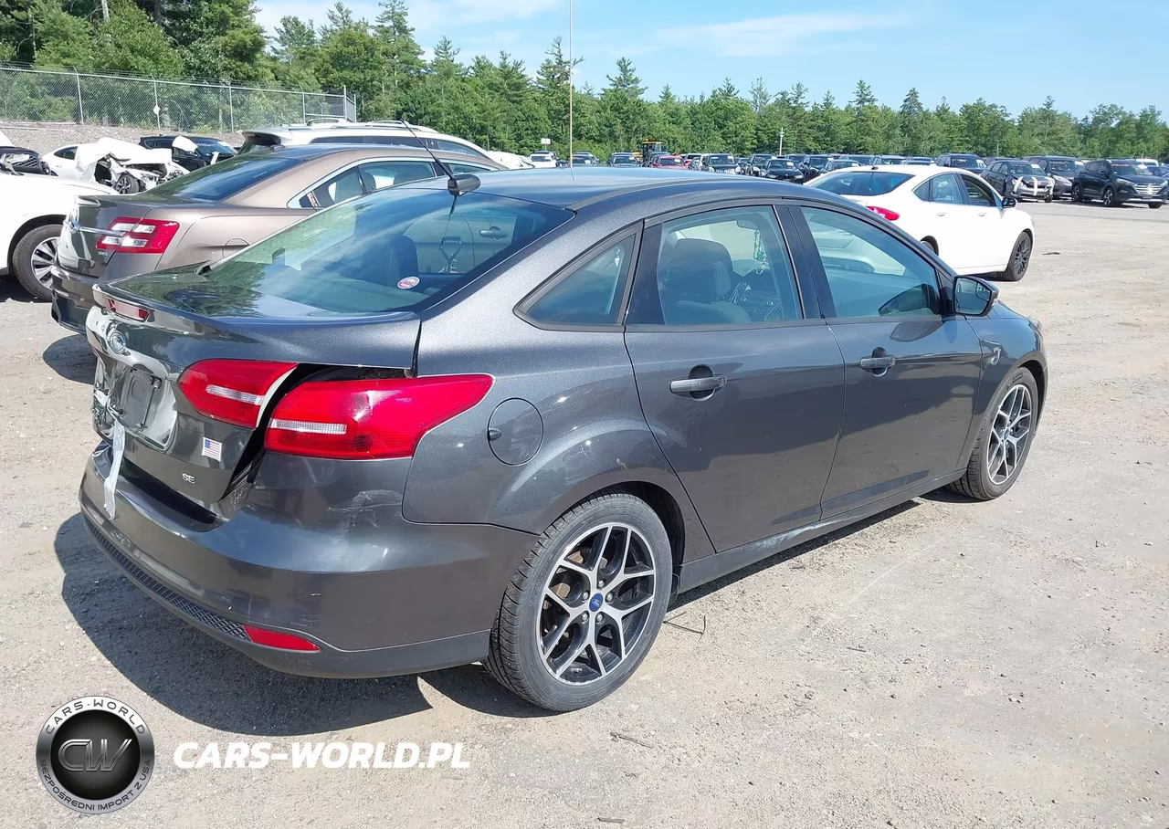 2018 Ford Focus Se VIN:1FADP3F24JL298145 - 4