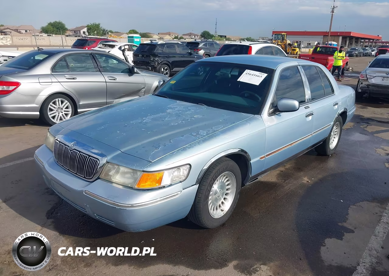 2001 Mercury Grand Marquis Ls VIN:2MEFM75W41X663657 - 2