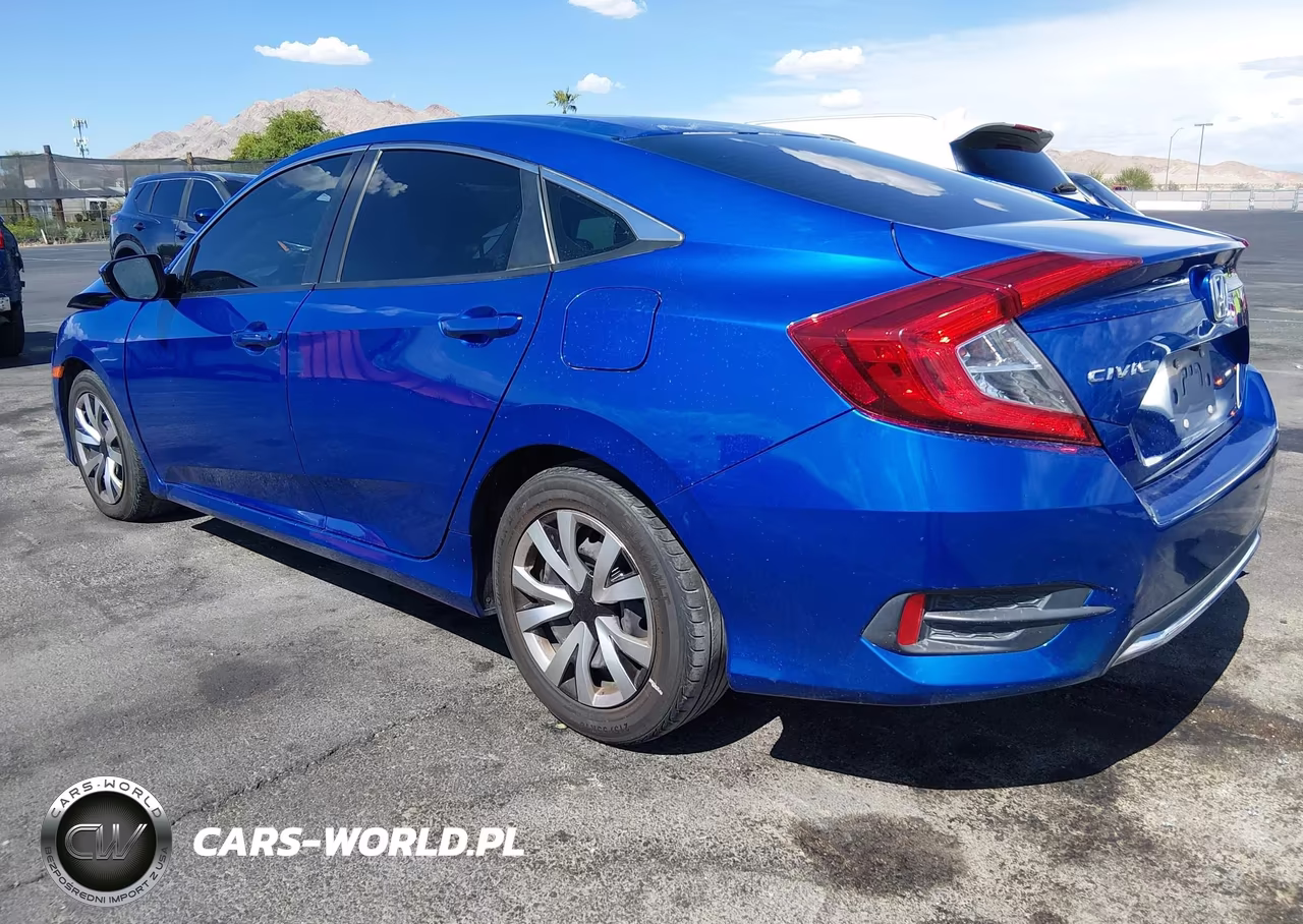 2019 Honda Civic Lx VIN:19XFC2F6XKE202881 - 3