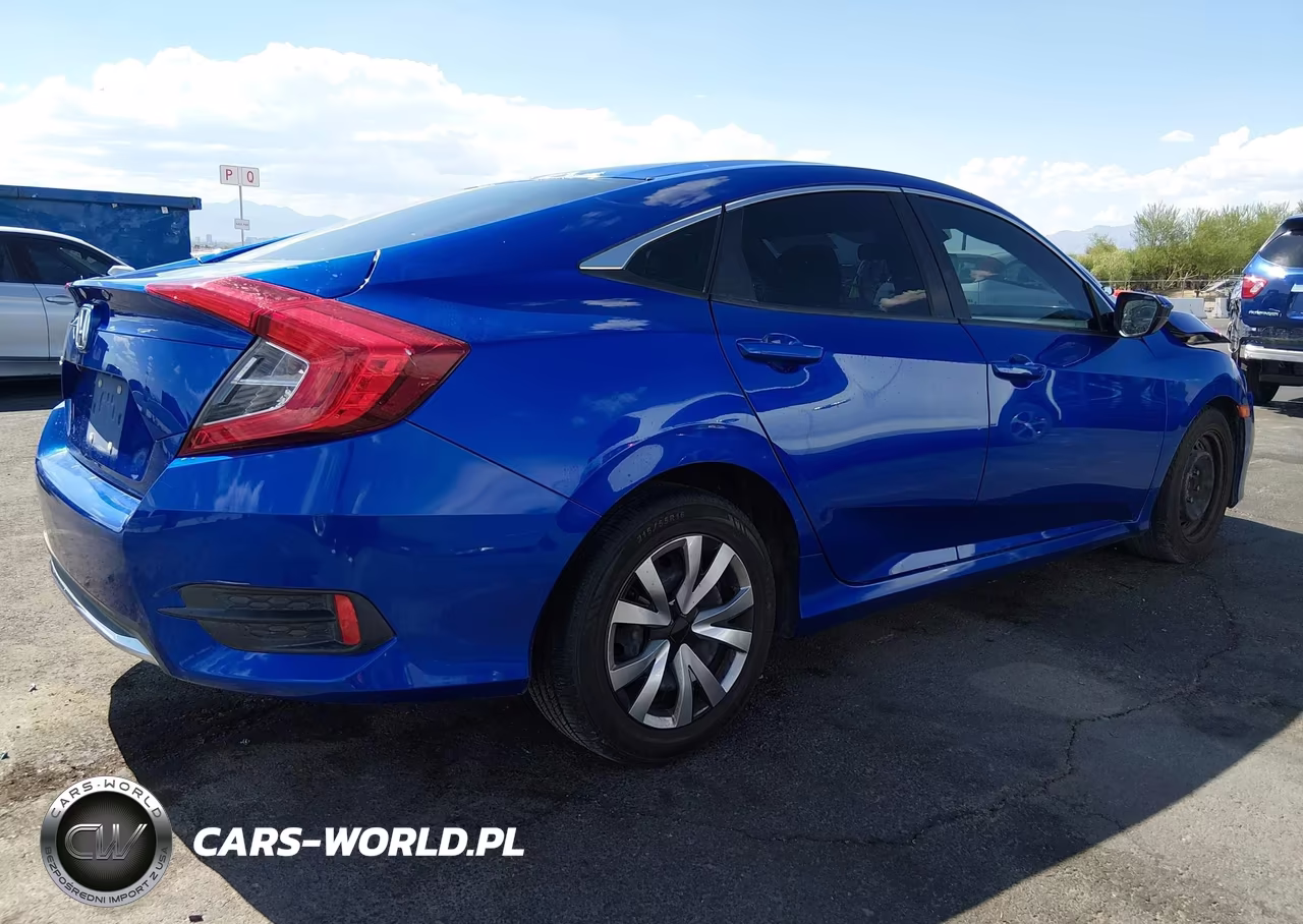 2019 Honda Civic Lx VIN:19XFC2F6XKE202881 - 4