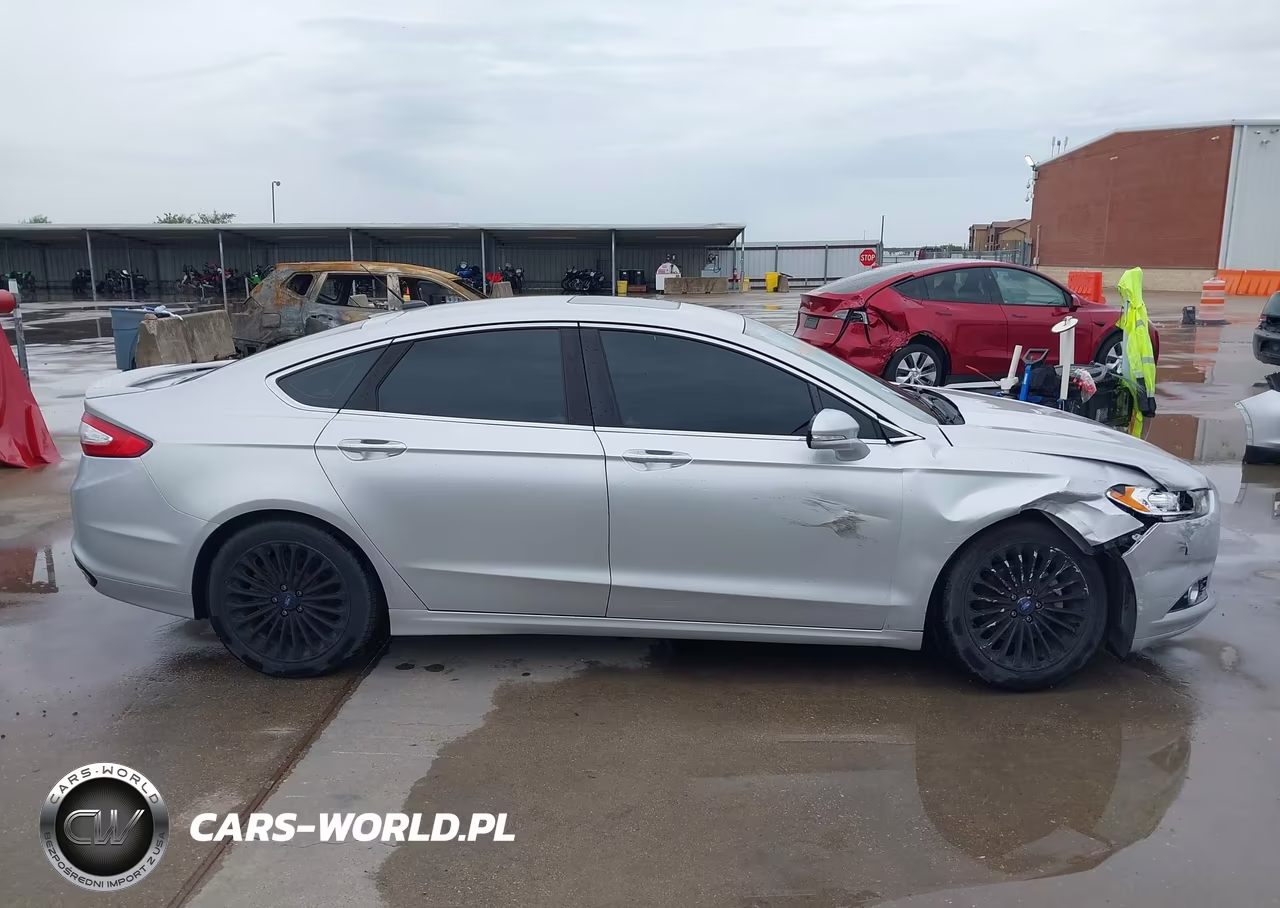 2015 Ford Fusion Titanium VIN:3FA6P0K94FR267738 - 13
