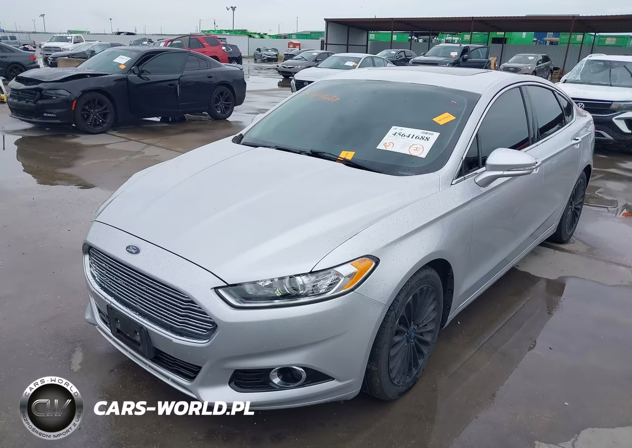 2015 Ford Fusion Titanium VIN:3FA6P0K94FR267738 - 2
