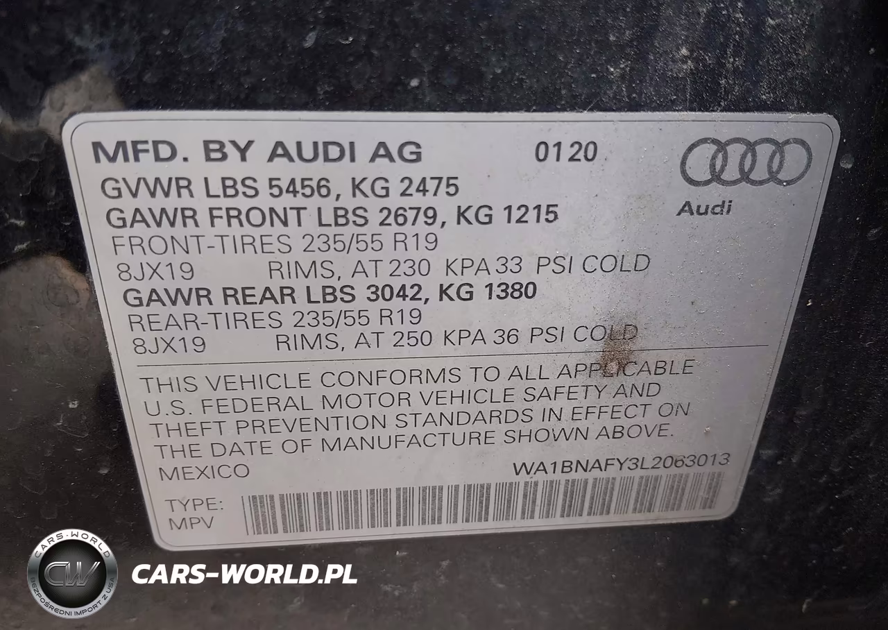 2020 Audi Q5 Premium Plus 45 Tfsi Quattro S Tronic VIN:WA1BNAFY3L2063013 - 9
