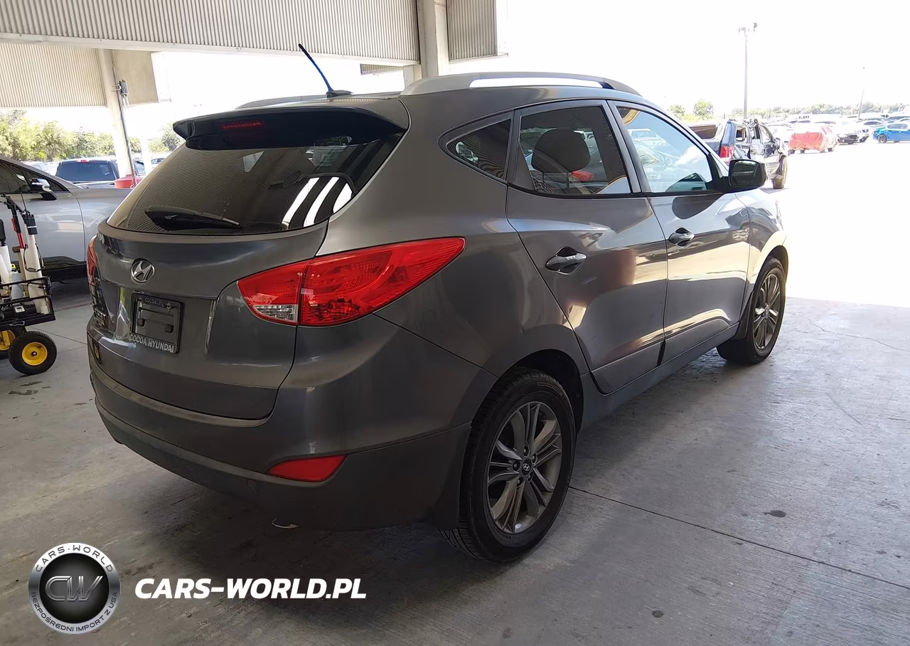 2014 Hyundai Tucson Se VIN:KM8JU3AGXEU927900 - 4