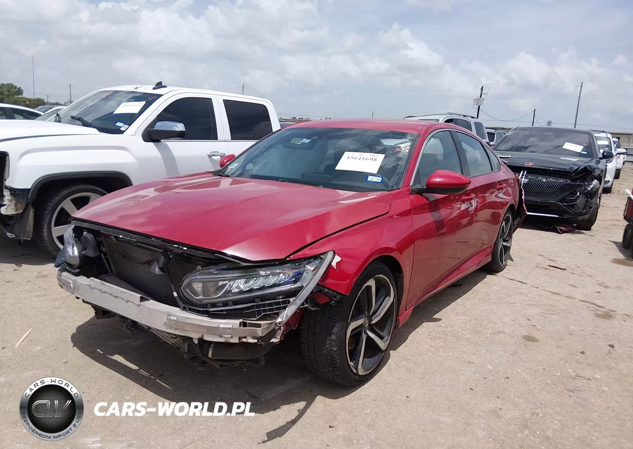 2019 Honda Accord Sport VIN:1HGCV1E38KA009762 - 2
