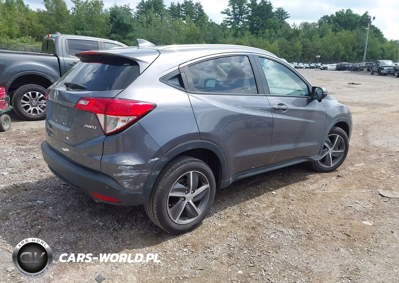 2021 Honda Hr-V Awd Ex VIN:3CZRU6H51MM712836 - 4