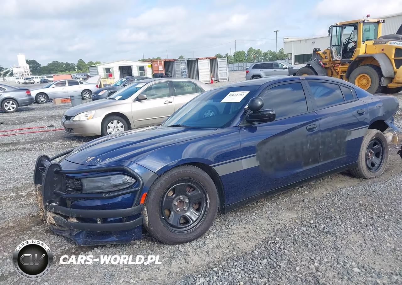 2021 Dodge Charger Police Rwd VIN:2C3CDXAT8MH639428 - 2