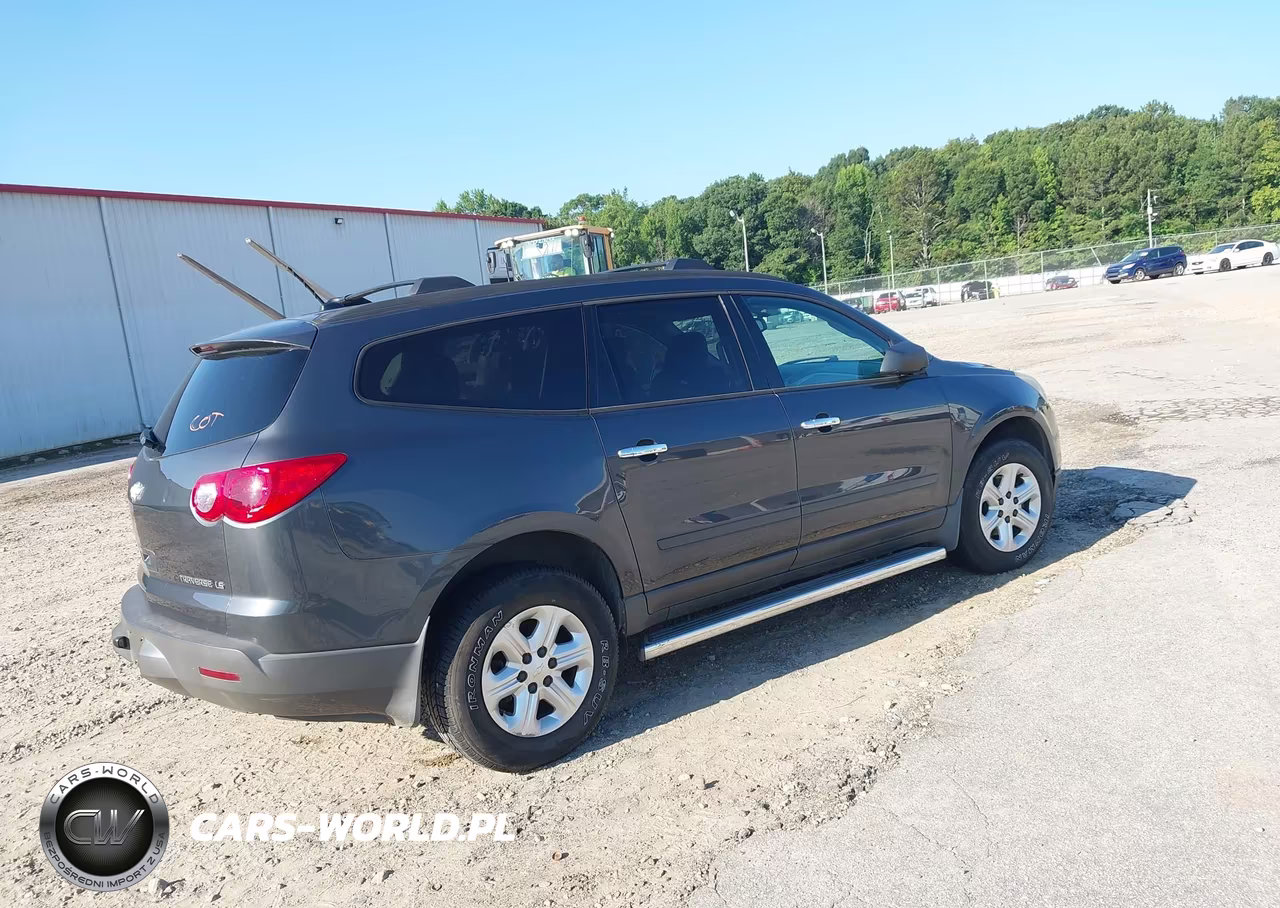 2012 Chevrolet Traverse Ls VIN:1GNKRFED2CJ287926 - 4