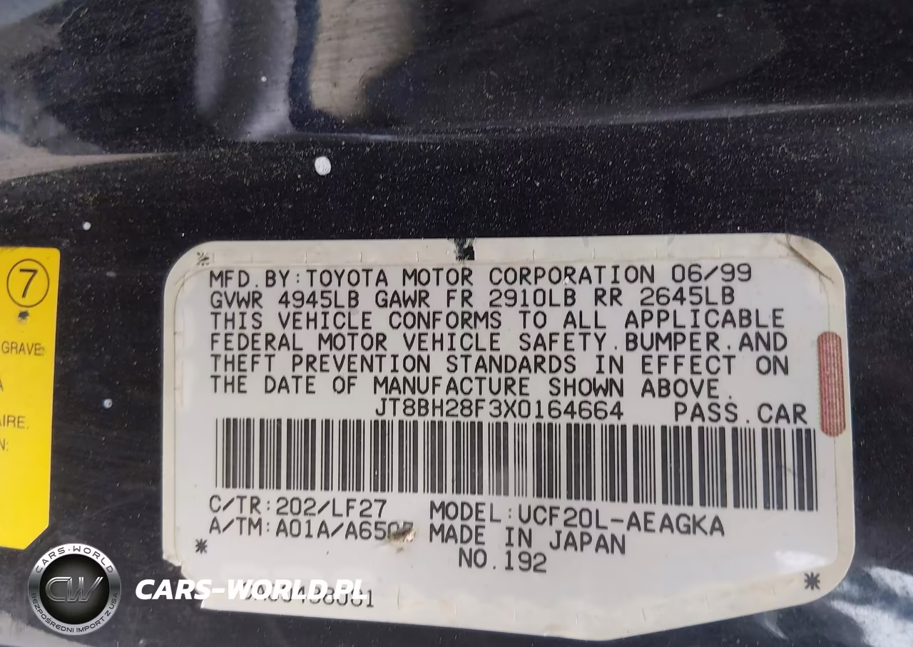 1999 Lexus Ls 400 VIN:JT8BH28F3X0164664 - 9