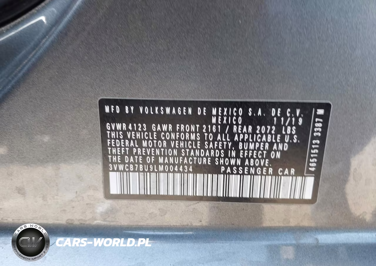 2020 Volkswagen Jetta 1.4T R-Line-1.4T S-1.4T Se VIN:3VWCB7BU9LM004434 - 9