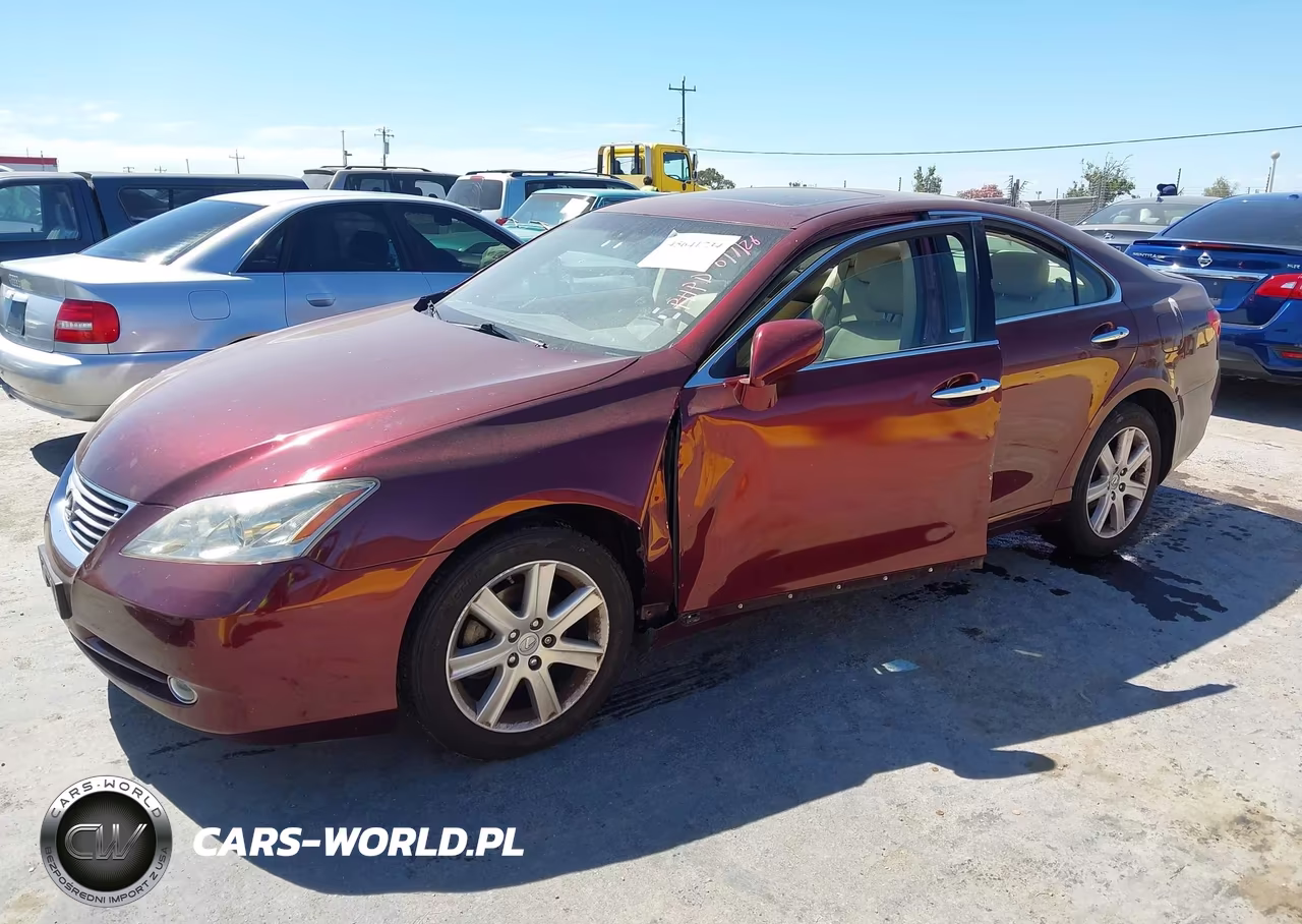 2008 Lexus Es 350 VIN:JTHBJ46G882182000 - 2
