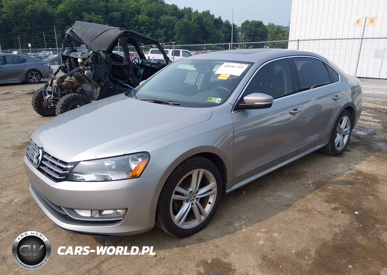 2013 Volkswagen Passat 2.0L Tdi Sel Premium VIN:1VWCN7A37DC126969 - 2