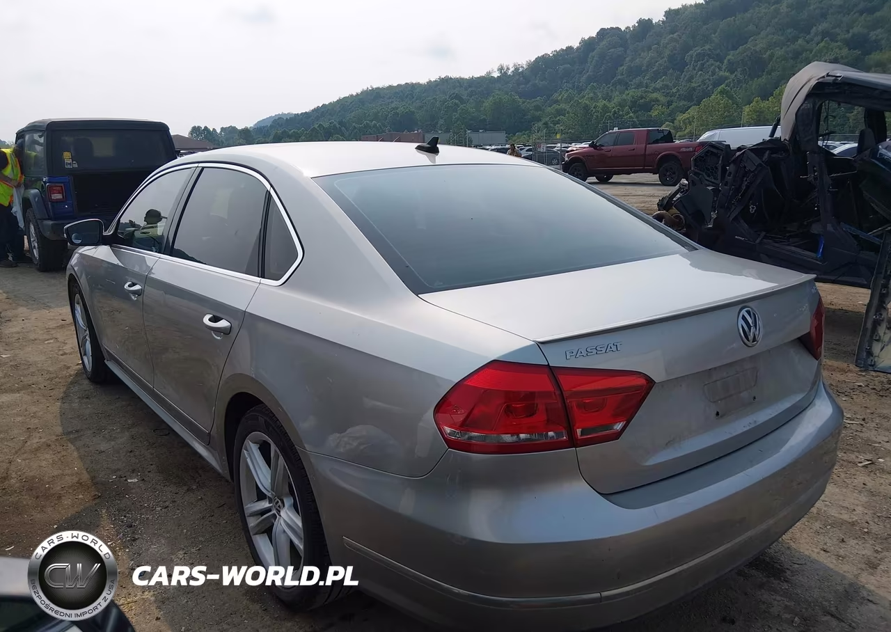 2013 Volkswagen Passat 2.0L Tdi Sel Premium VIN:1VWCN7A37DC126969 - 3