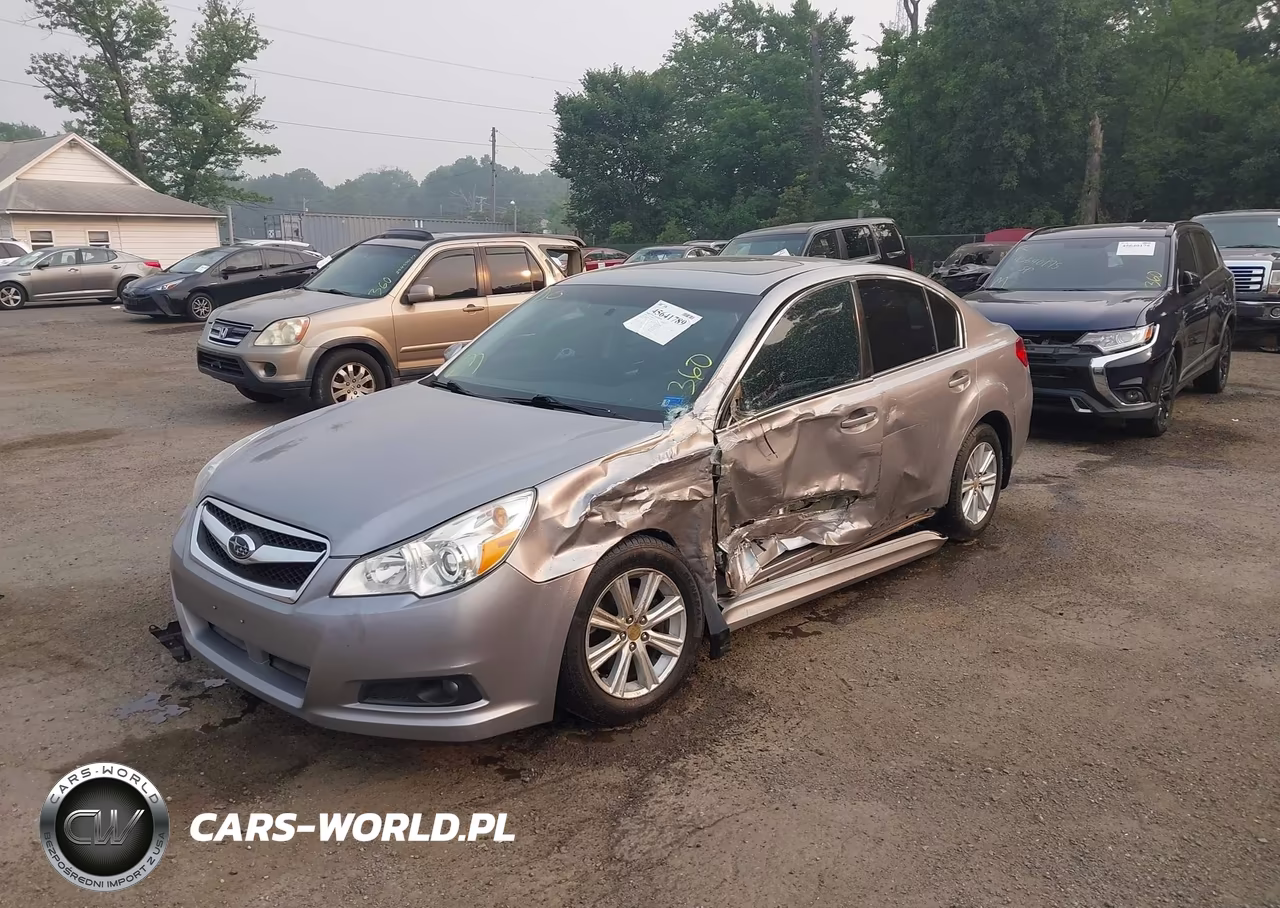 2010 Subaru Legacy 2.5I Premium VIN:4S3BMCG65A3219660 - 2
