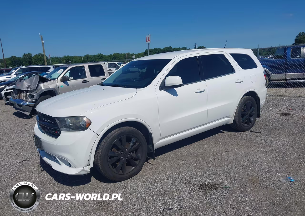2013 Dodge Durango Sxt VIN:1C4RDJAG7DC681601 - 2