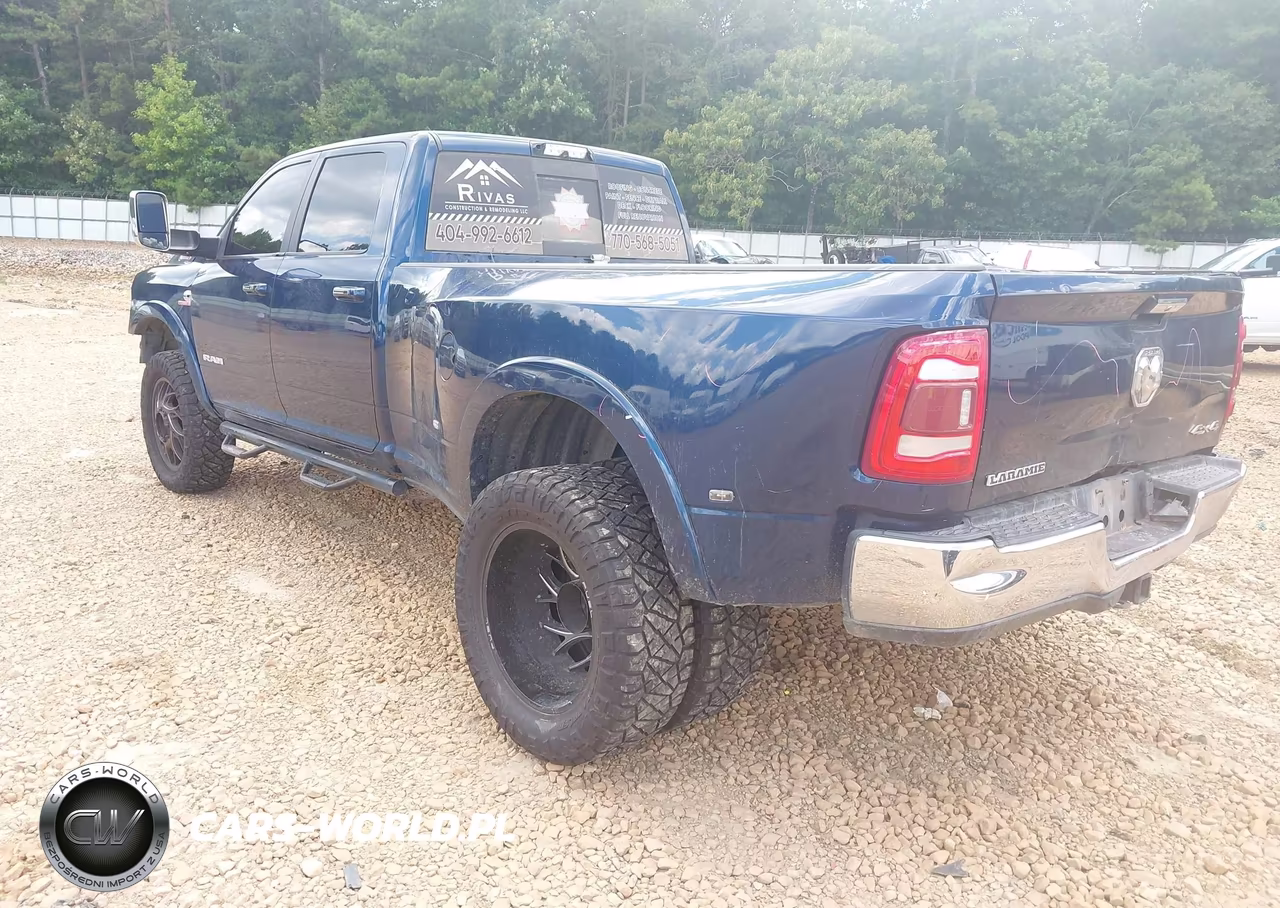 2019 Ram 3500 Laramie 4X4 8' Box VIN:3C63RRJL8KG639670 - 3